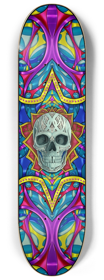 Blitz Skull (glow) 8.25” x 32” 8-1/4 Skateboard Deck