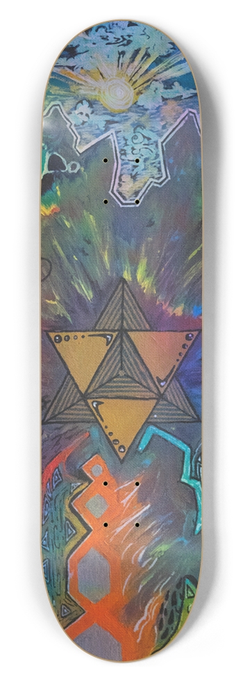 Sacred Ohman Holo 8-1/2 Skateboard Deck