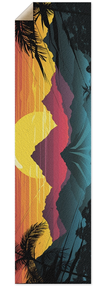 Sunset 3 9 x 33 Inch Griptape