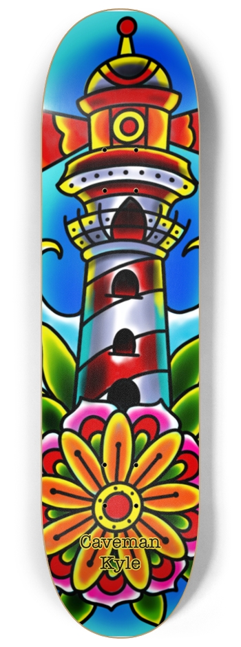 Light house 8-1/4 Skateboard Deck