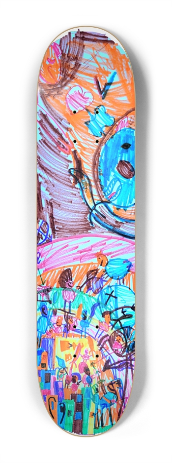 Ayden 1 7.25 7-1/4 Mini/Kid Skateboard