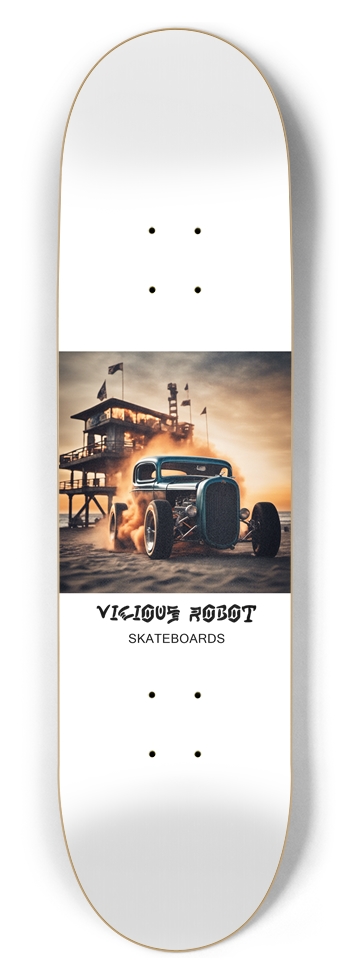 V/R ~ Custom Skateboard 8-1/2 Skateboard Deck