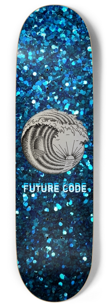 Be Water - Popsicle W 9” x L 33.25” 9 Inch Skateboard