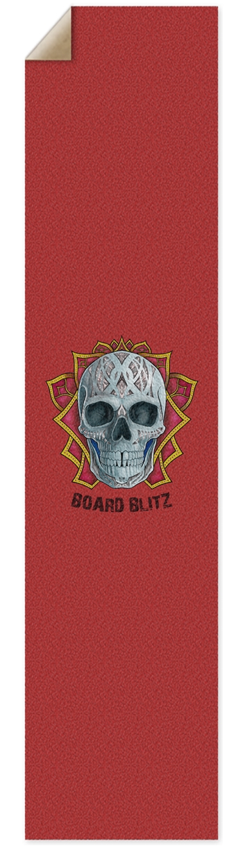10" x 43" Red Grip tape Griptape for Longboards