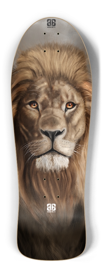 Lion Stare Old School Old School Shape