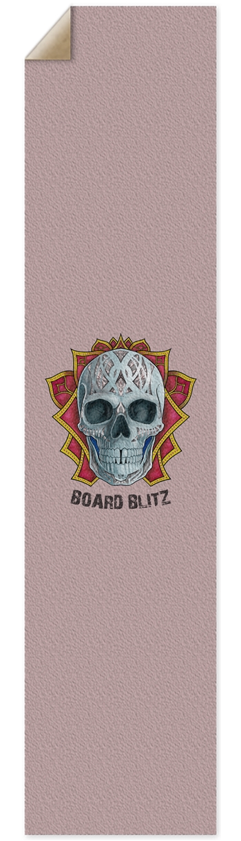 10" x 43" Gray Grip tape Griptape for Longboards