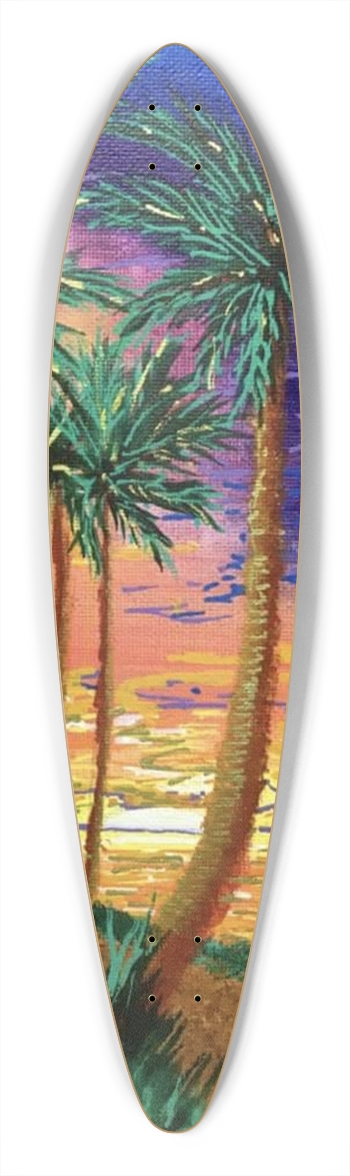 Hawaiian Breeze Pintail Longboard