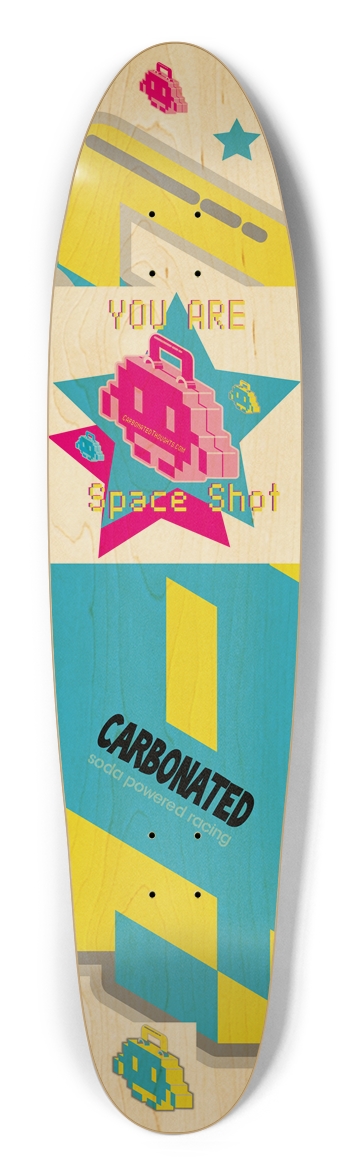You Are Space Shot Longboard Longboard Shape