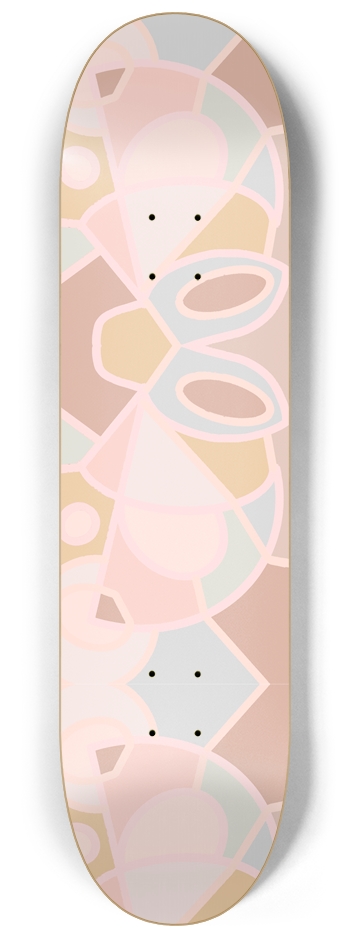 Poppin Pastels 8-1/4 Skateboard Deck