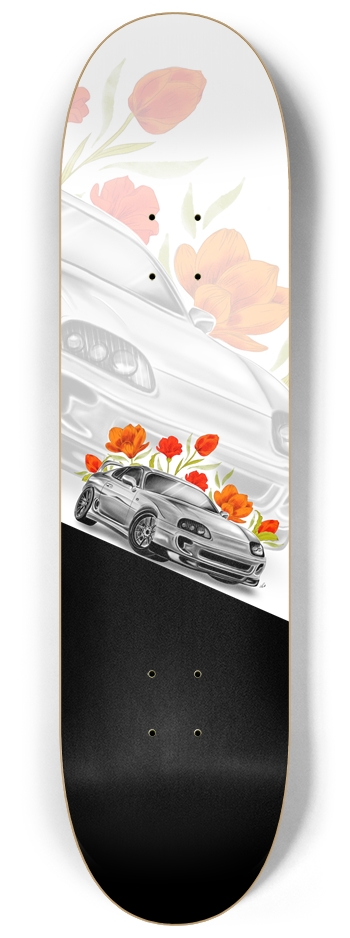 Orange Pearl 8-1/4 Skateboard Deck