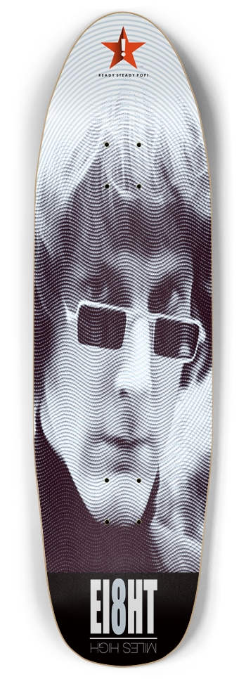 EI8HT (Miles High) Custom Punk Nose Deck Punk Nose Pool Shape