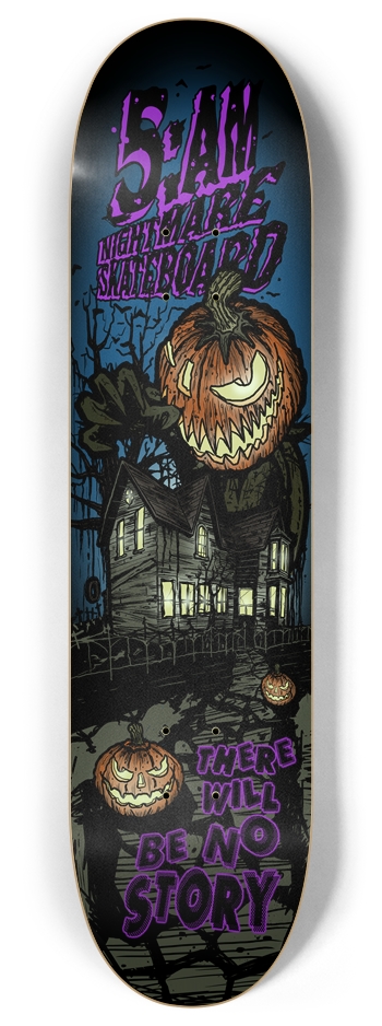 *GLOW IN THE DARK* Halloween Special 8 Inch Skateboard Deck