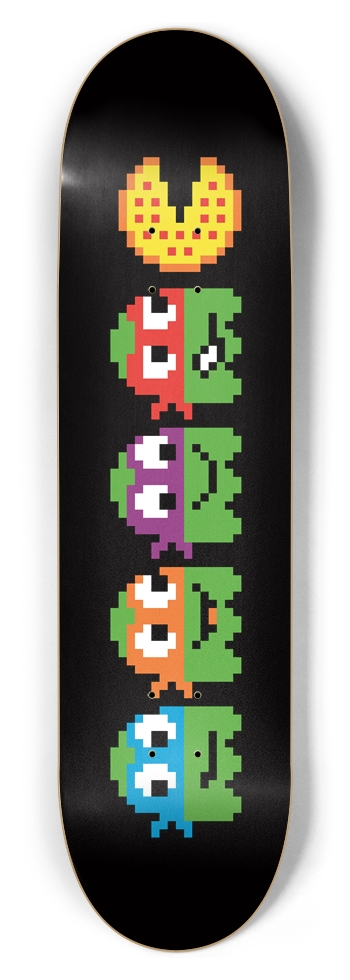 Mutant Ninja Ghosts 8-1/2 8-1/2 Skateboard Deck