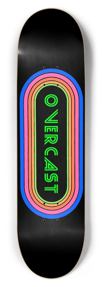Retro Overcast 8-1/2 Skateboard Deck