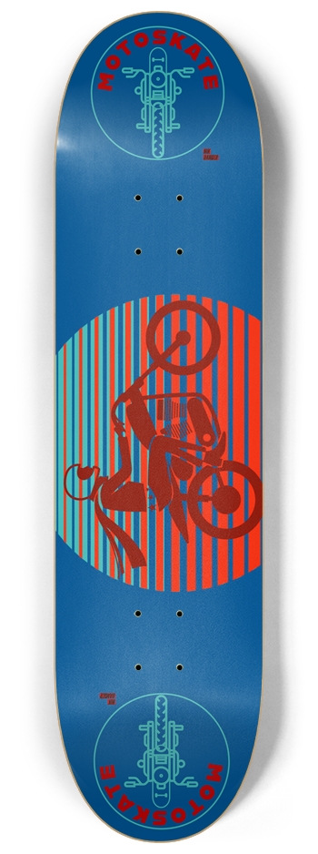 The Cape 8-1/4 Skateboard Deck