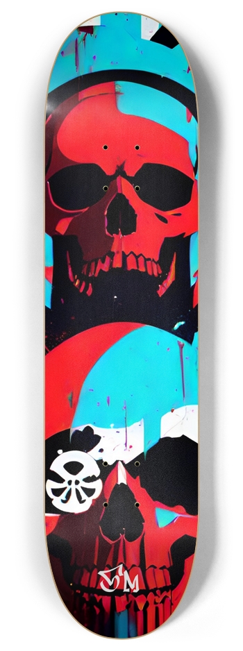 Techno Reaper Deck  8 Inch Skateboard Deck