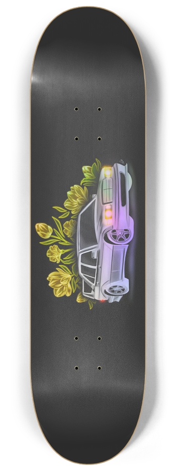 Yellow REvolution - Night Ed. Holographic 8-1/4 Skateboard Deck