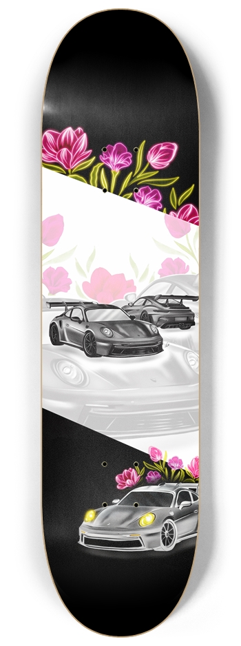 Ruby Pink 8-1/4 Skateboard Deck