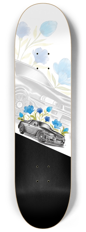 Sky Blues 8-1/4 Skateboard Deck