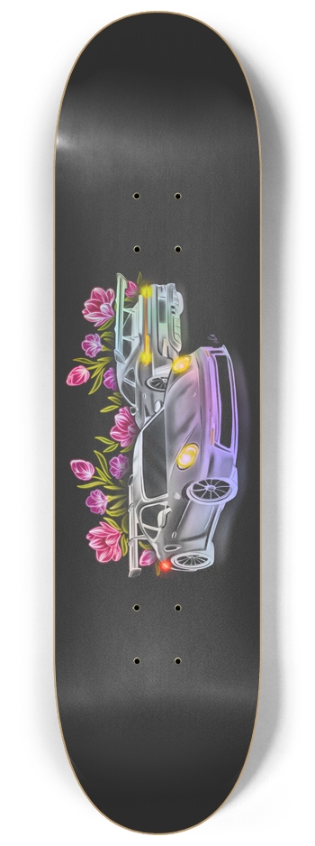 Ruby Pink - Night Ed. Holographic 8-1/4 Skateboard Deck