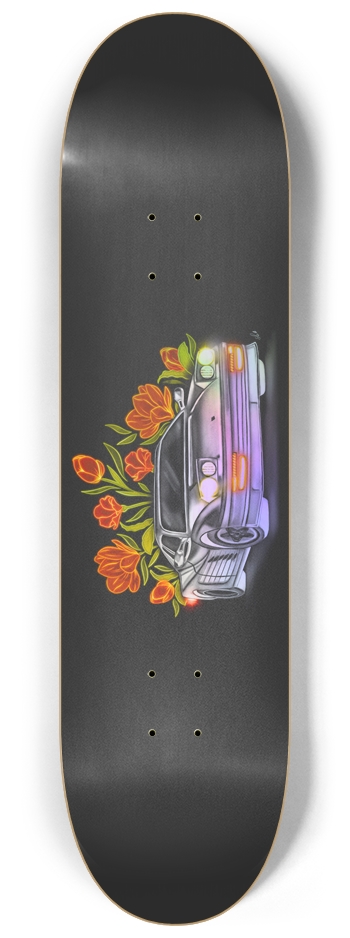 Racers Red - Night Ed. Holographic 8-1/4 Skateboard Deck
