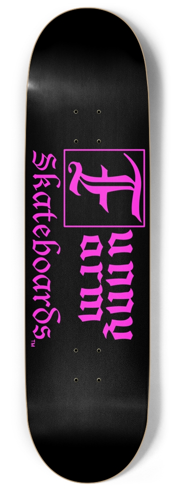 Funny Farm Skateboards Logo - 9" x 34" - BP 9 Inch Skateboard