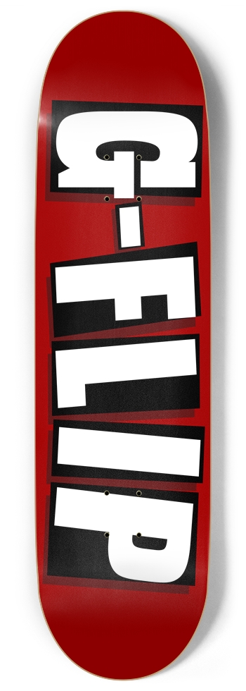 Red 9 Inch Skateboard