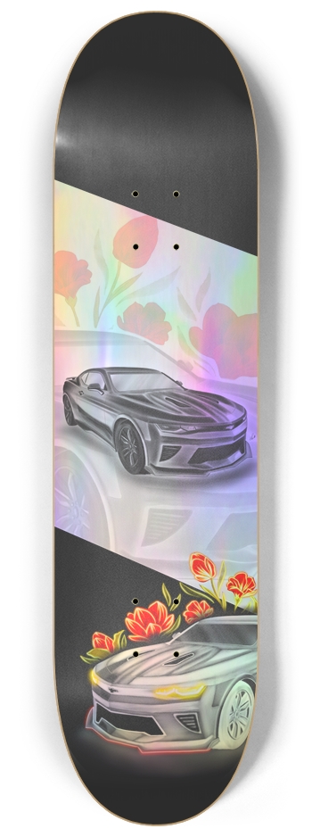 Night Panther Holographic 8-1/4 Skateboard Deck