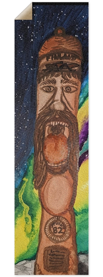 Saint Urho Totem 9 x 33 Inch Griptape