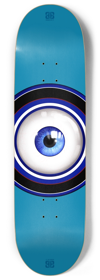 Optics Deck 9" x 34" 9 Inch Skateboard