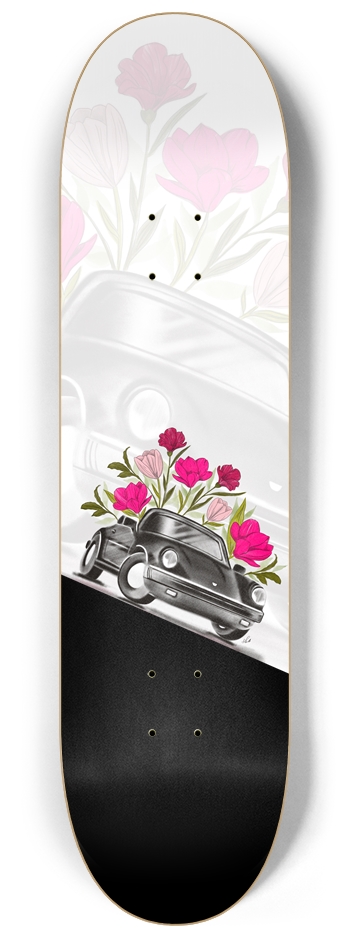 Classic Ruby Pink 8-1/4 Skateboard Deck