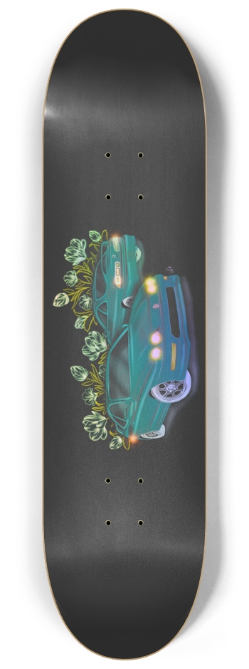 Green Pearl Holographic 8-1/4 Skateboard Deck