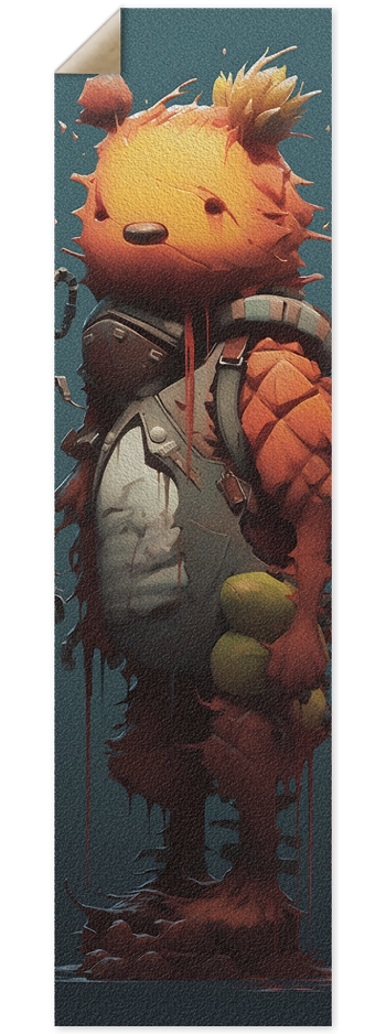 Teddy Test 1 Griptape 9 x 33 Inch Griptape