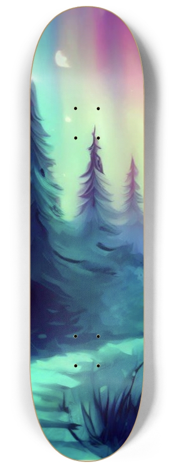 Northern Glow 8-1/4 Skateboard Deck