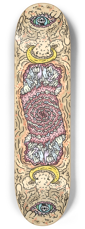 Demon Deck 8-1/4 Skateboard Deck