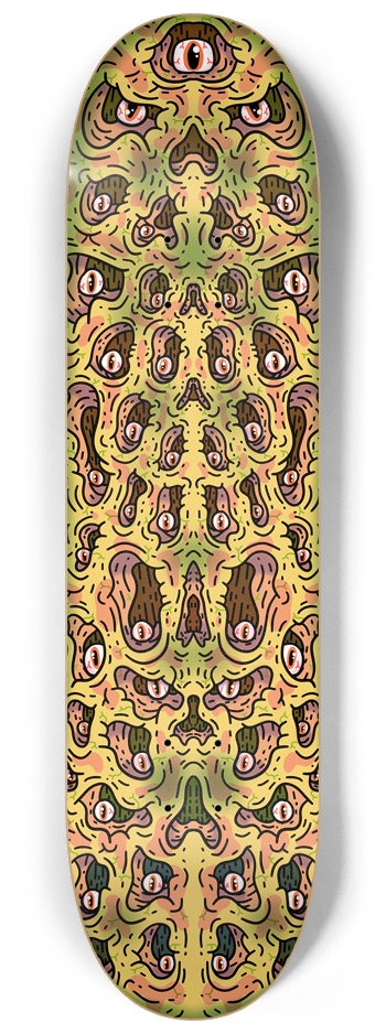 Look into the Eyes 8-1/4 Skateboard Deck