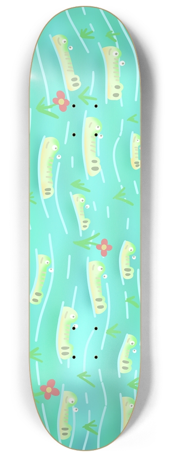 Welcome to the Swamp 8-1/4 Skateboard Deck