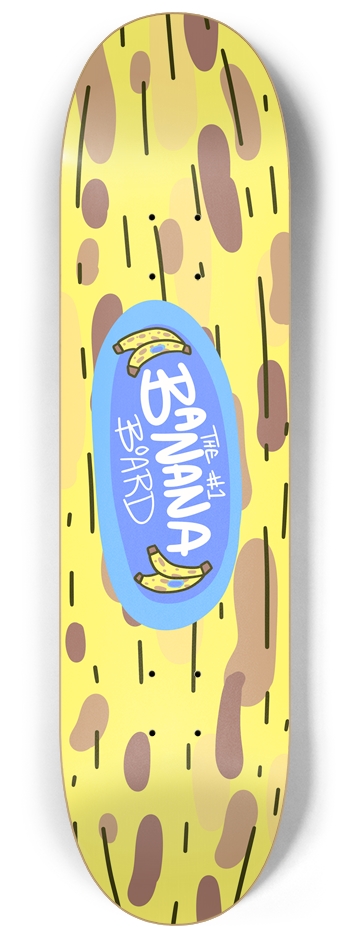 Banana Board 8-1/4 Skateboard Deck