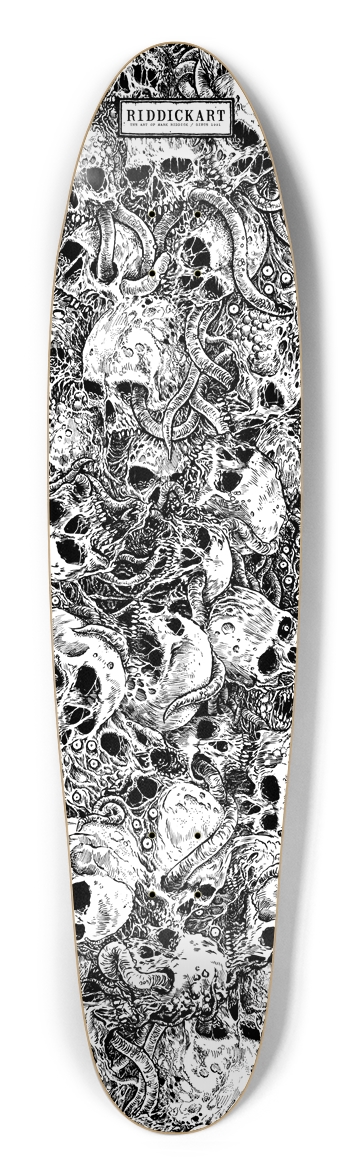 Skulls - Longboard Longboard Shape