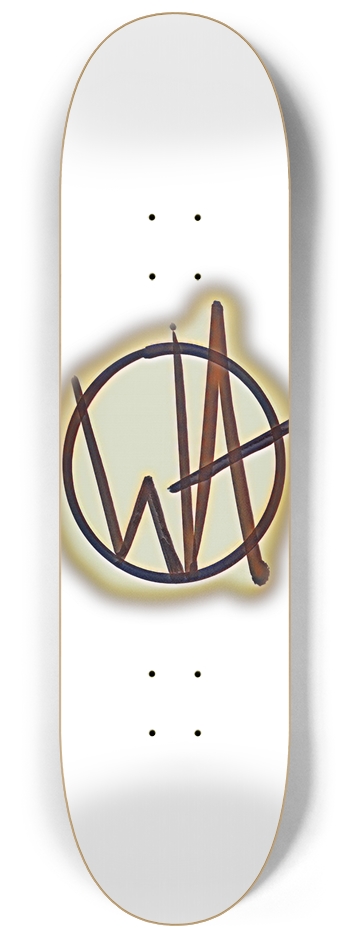 Custom Skateboard Wilsonart logo 8-1/4 Skateboard Deck