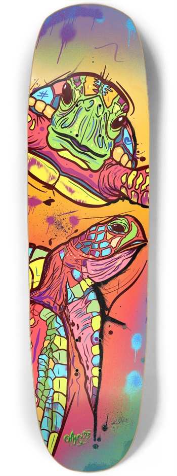 Neon Turtles Square Nose