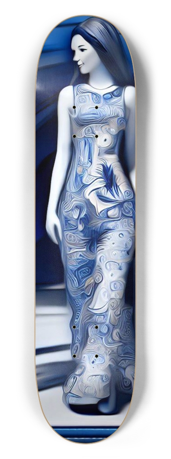 Indigo Girl 7-1/2 Skateboard Deck