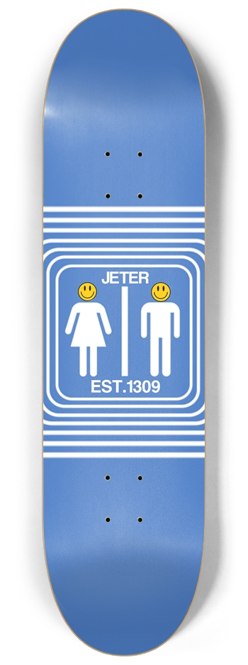 . 8-1/4 Skateboard Deck