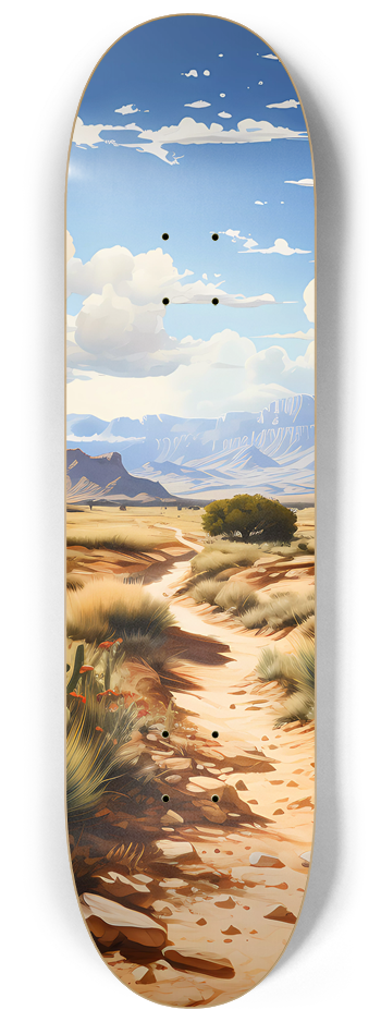 3 Deck Series - Southwestern #2 8-1/4 Skateboard Deck