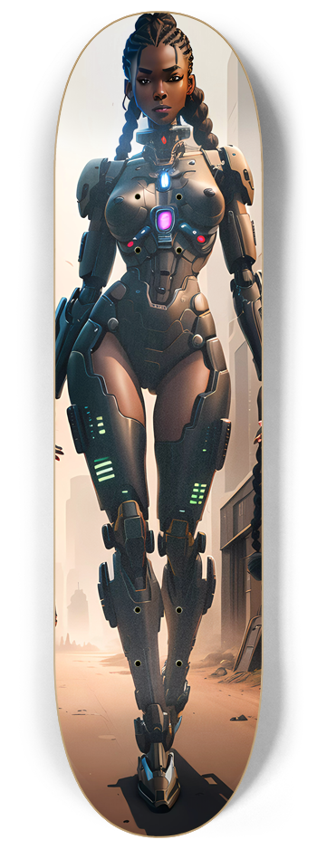 3 Deck Series - Battle Mech Girls #3 8-1/4 Skateboard Deck