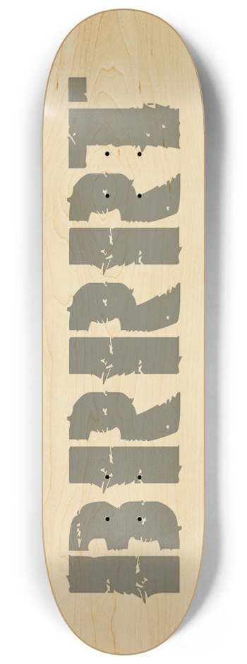 BRRRT Natural 8-1/4 Skateboard Deck