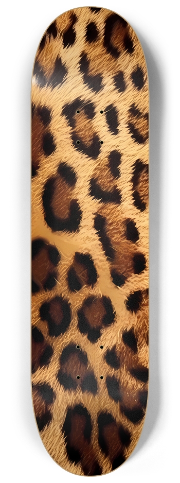 Custom Leopard 2 Skateboard 8-1/4 Skateboard Deck