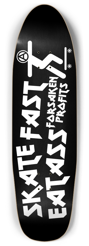 Skate Fast Eat Ass Punk Nose Pool Punk Nose Pool Shape