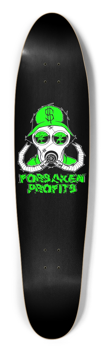 Gasmask Longboard Longboard Shape