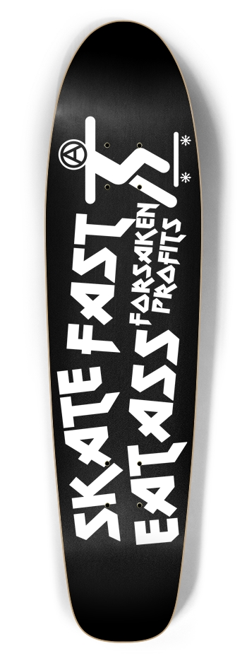 Skate Fast Eat Ass Bottle Tail Bottle Tail